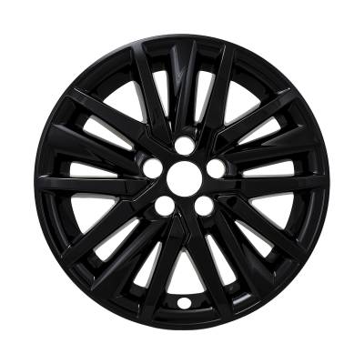 Coast To Coast - Coast To Coast IMP480BLK Impostor 18" 15-Spoke Gloss Black Wheel Skin 4Pc