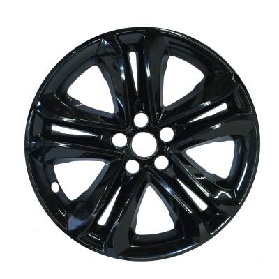 Coast To Coast - Coast To Coast IMP492BLK Impostor 18" 5-Double Spoke Gloss Black Wheel Skin 4Pc