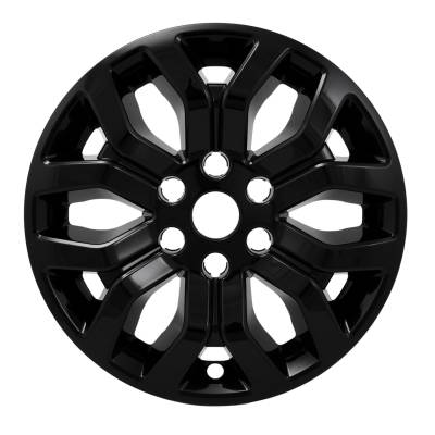 Coast To Coast - Coast To Coast IMP491BLK Impostor 18" 6-Y Spoke Gloss Black Wheel Skin 4pc