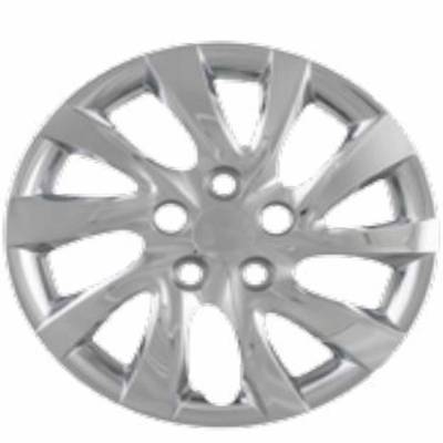Coast To Coast - Coast To Coast IWC50116S 16" 10-Twist Spoke Silver Wheel Cover 4pc