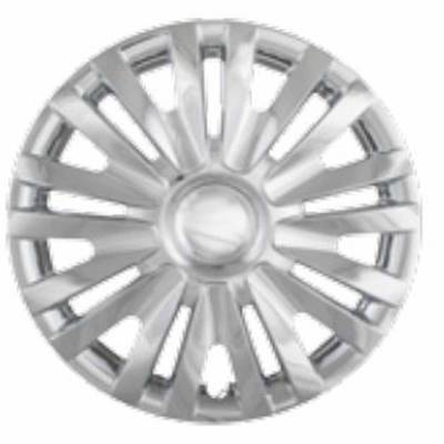 Coast To Coast - Coast To Coast IWC50715S 15" 9-Split Spoke Silver Wheel Cover 4pc