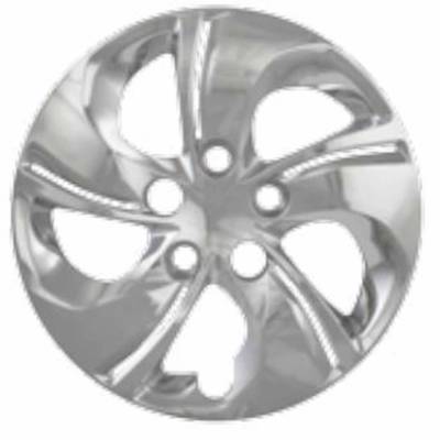Coast To Coast - Coast To Coast IWC51015S 15" 5 Twisted Spoke Silver Wheel Cover 4pc