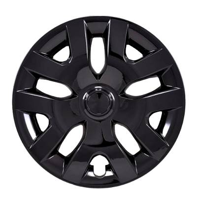 Coast To Coast - Coast To Coast IWC55416BLK 16" 5 Y Spoke Gloss Black Wheel Cover 4pc