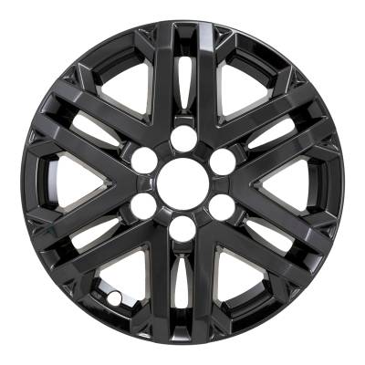 Coast To Coast - Coast To Coast IWCIMP505BLK 18" Gloss Black Wheel Skins 12 Spokes 4pc