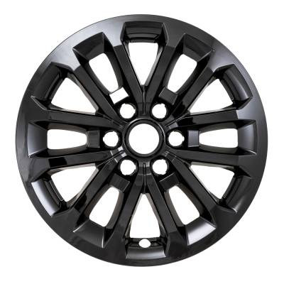Coast To Coast - Coast To Coast IMP506BLK 18" Gloss Black Wheel Skins 12 Spokes 4pc