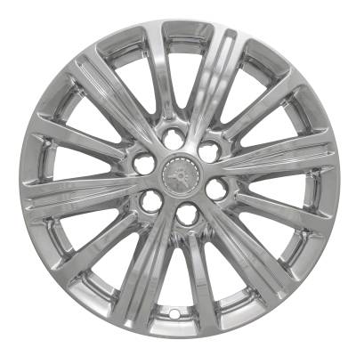 Coast To Coast - Coast To Coast IWCIMP402X 18" 12-Spoke Snap-On Wheel Skin Chrome 4pc