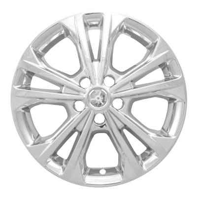 Coast To Coast - Coast To Coast IWCIMP414X 17" 5 Double-Spoke Snap-On Wheel Skin Chrome 4pc