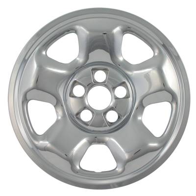 Coast To Coast - Coast To Coast IWCIMP82X 17" 5-Spoke Snap-On Wheel Skin Chrome 4pc