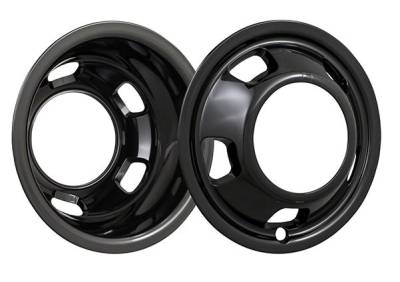Coast To Coast - Coast To Coast IWCN8010BLK Wheel Simulator 17" 8-Lug 5-Hole Snap-On Black 4pc