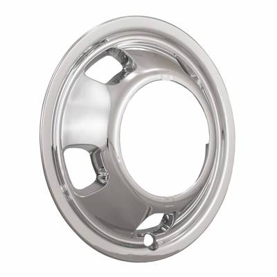 Coast To Coast - Coast To Coast IWCN8010F Wheel Simulator 17" 8-Lug 5-Hole FR SnapOn Chrome PAIR