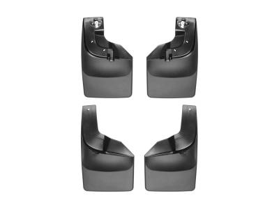Weathertech - WeatherTech 110066-120066 Front/Rear No-Drill DigitalFit Mudflap Kit