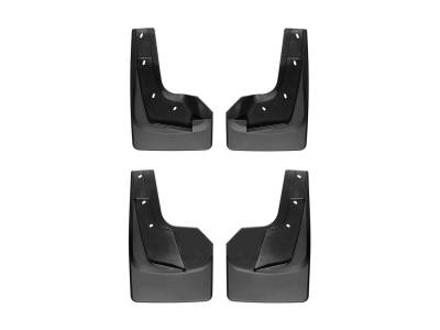 Weathertech - WeatherTech 110093-120093 Front/Rear No-Drill DigitalFit Mudflap Kit