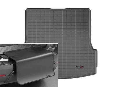 Weathertech - WeatherTech 401304SK Cargo Liner Mat w/Bumper Protector Black