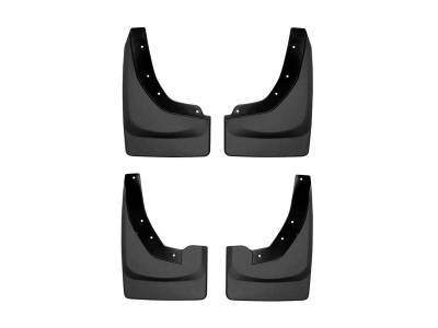 Weathertech - WeatherTech 110137-120137 Front/Rear No-Drill DigitalFit Mudflap Kit