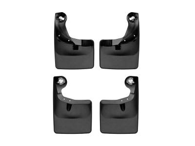 Weathertech - WeatherTech 110134-120134 Front/Rear No-Drill DigitalFit Mudflap Kit
