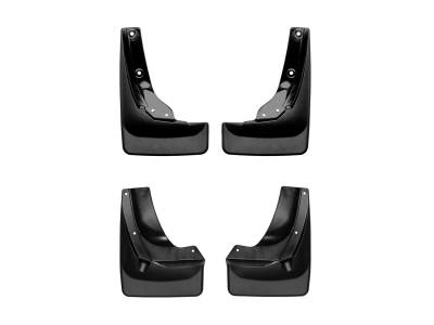 Weathertech - WeatherTech 110069-120069 Front/Rear No-Drill DigitalFit Mudflap Kit