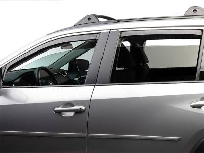 Weathertech - WeatherTech 82924IM Side Window 4-Piece Deflector Set Dark Tint