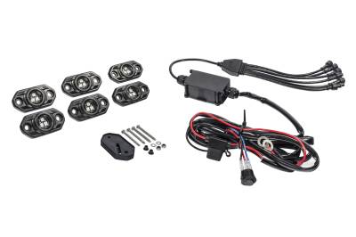 KC Hilites - KC HiLiTES 339 C-Series RGB LED Multi-Use Flood 6-Light System Universal