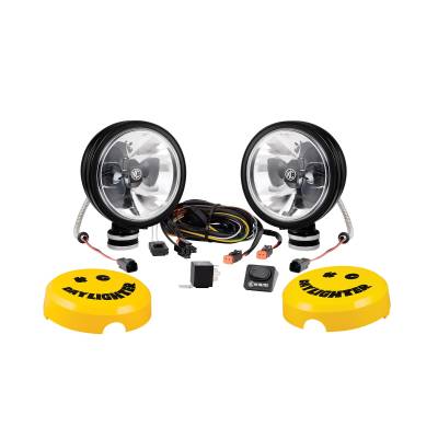 KC Hilites - KC HiLiTES 651 Daylighter Gravity LED 6" Spot 2-Light System Universal