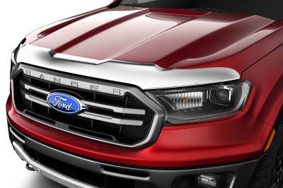 Husky Liners - Husky Liners 2892266 Aeroskin Hood Protector Chrome