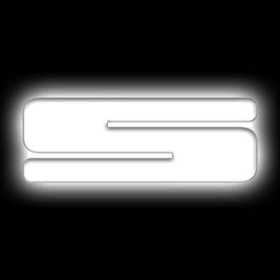 Oracle Lighting - Oracle 3140-S-001 Universal Illuminated LED Letter Badges Matte White Finish S