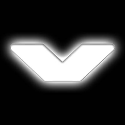 Oracle Lighting - Oracle 3140-V-001 Universal Illuminated LED Letter Badges Matte White Finish "V"