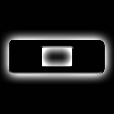 Oracle Lighting - Oracle 3141-D-001 Universal Illuminated LED Letter Badges Matte Black Finish "D"