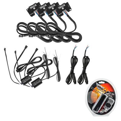 Oracle Lighting - Oracle 1346-330 ColorSHIFT RGB+W DRL Upgrade for Jeep Wrangler JL & JT