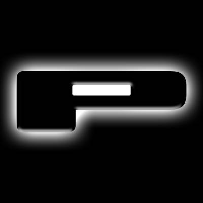 Oracle Lighting - Oracle 3141-P-001 Universal Illuminated LED Letter Badges Matte Black Finish "P"