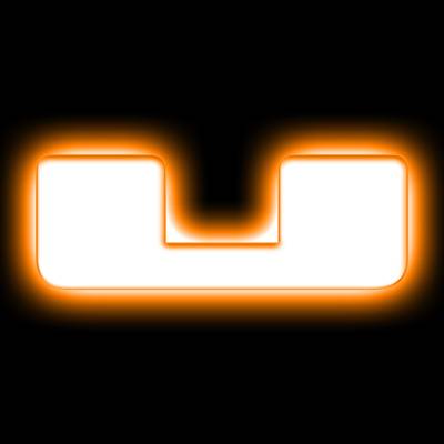 Oracle Lighting - Oracle 3140-U-005 Universal Illuminated LED Letter Badges Matte White Finish "U"