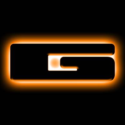 Oracle Lighting - Oracle 3141-G-005 Universal Illuminated LED Letter Badges Matte Black Finish "G"