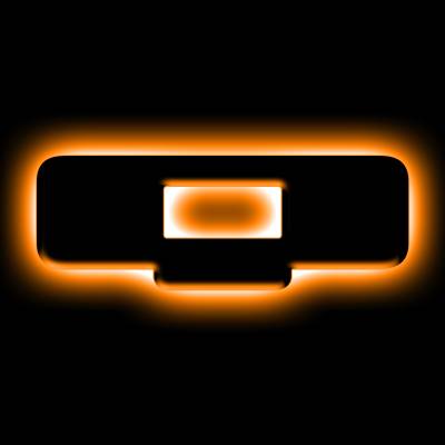 Oracle Lighting - Oracle 3141-Q-005 Universal Illuminated LED Letter Badges Matte Black Finish "Q"