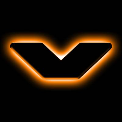 Oracle Lighting - Oracle 3141-V-005 Universal Illuminated LED Letter Badges Matte Black Finish "V"