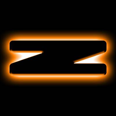 Oracle Lighting - Oracle 3141-Z-005 Universal Illuminated LED Letter Badges Matte Black Finish "Z"