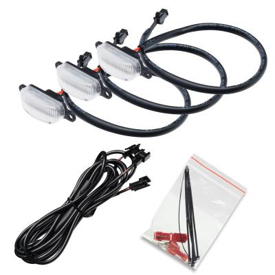 Oracle Lighting - Oracle 5889-005-C Universal Pre-Runner Style LED Grille Light Kit Clear Lens