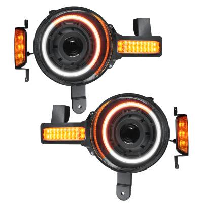 Oracle Lighting - Oracle 5886-023 Oculus Bi-LED Projector Headlights 21+ Ford Bronco