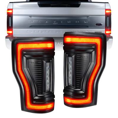 Oracle Lighting - Oracle 5896-504-T Black Series Flush Mount LED Taillights 17-22 Ford F250/F350