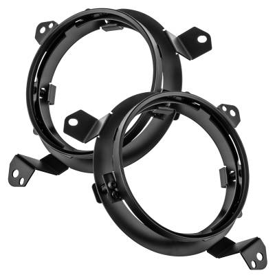 Oracle Lighting - Oracle 5843-504 Adjustable 7" Headlight Brackets Pair for Jeep Wrangler JL/JT