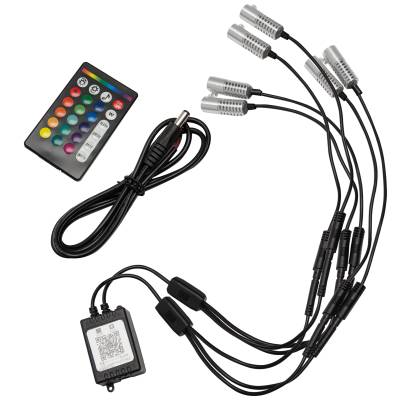 Oracle Lighting - Oracle 4231-333-6 ColorSHIFT Fiber Optic Dash Kit 6-PCS