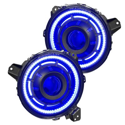 Oracle Lighting - Oracle 5839-334 Oculus Bi-LED Projector Headlights for Jeep Gladiator/Wrangler