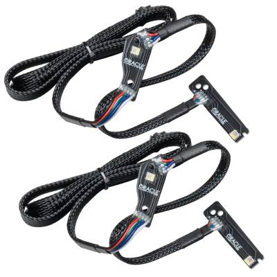 Oracle Lighting - Oracle 1283-334 ColorSHIFT Lightning Bolt RGBW Headlight DRL Upgrade
