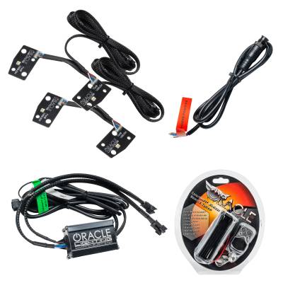 Oracle Lighting - Oracle 1468-330 21 Ford Bronco ColorSHIFT RGB+W Headlight Halo Upgrade Kit