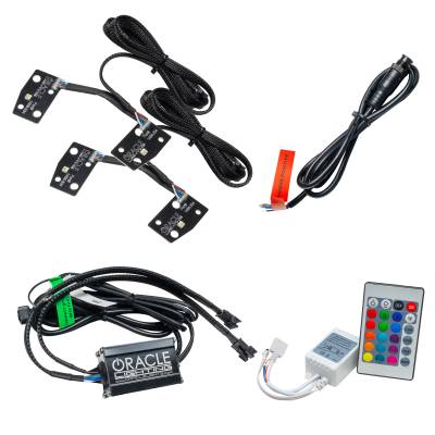 Oracle Lighting - Oracle 1468-504 Colorshift RGB+W Headlight Halo Upgrade Kit for 21+ Ford Bronco