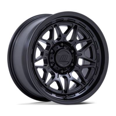 Pro Comp Wheels - Pro Comp Wheels PA202 BASECAMP 17x8 5x4.5 20mm Matte Black PA202MX17801220