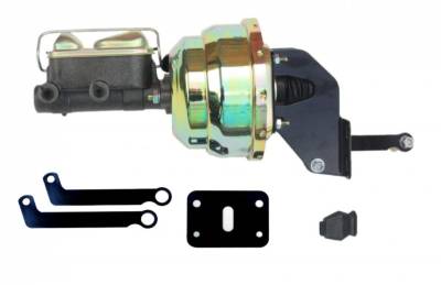 Leed Brakes - Leed Brakes A84 8" Dual Power Booster 1" Bore Master Zinc