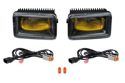 Diode Dynamics - Diode Dynamics DD5174P Elite Foglamp Type F2 Yellow Pair for Ford