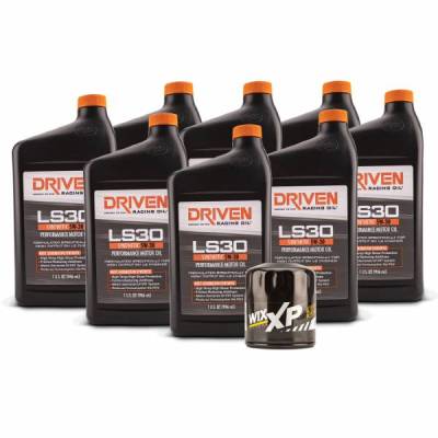 Driven Racing Oil, LLC - Driven Racing Oil 20834K LS30 Oil Change Kit Gen IV GM 07+ w/8 Qt Capacity
