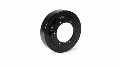Fleece Performance - Fleece FPE-34660-BLK Fan Drive Pulley Black for 03-12 Cummins