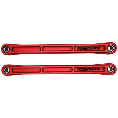 Camburg - Camburg CAM-120032-RED Kinetik Series Rear Billet Trailing Arm Kit Red