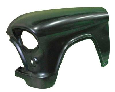 Auto Metal Direct - Auto Metal Direct X200-4055-L LH Front Fender for 55-56 Chevy/GM Pickup/Suburban